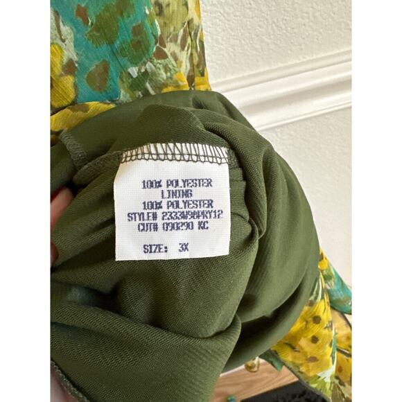 Lily Maxi Skirt, Floral Pattern womens 3X - Picture 5 of 5